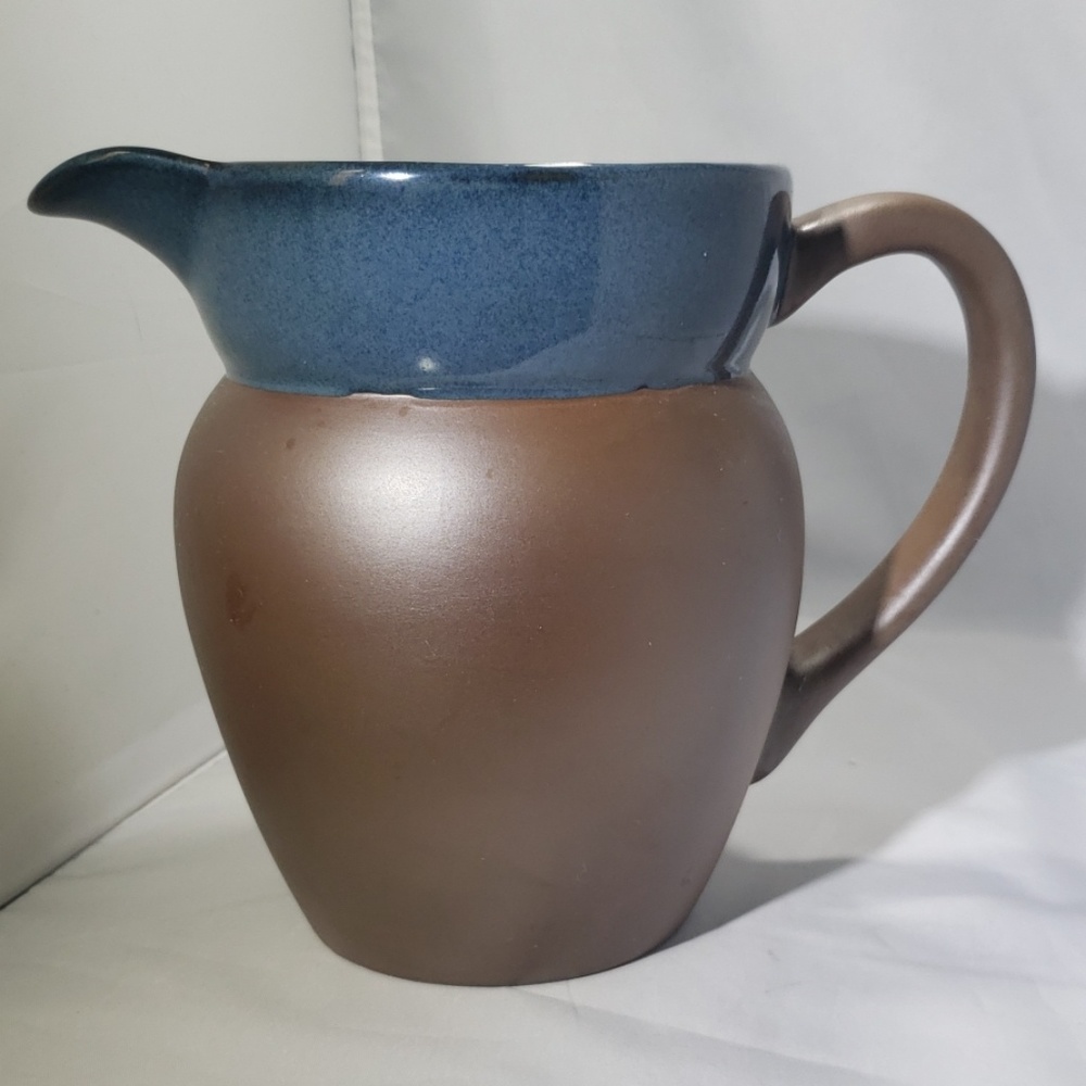 Sango Canyon Blue Pitcher Vase